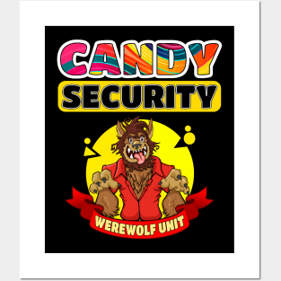 Candy Security - Halloween Security Posters and Art